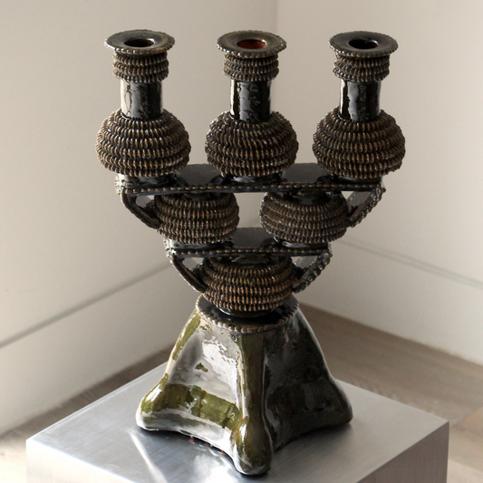 CHEMITA TALL CANDLE HOLDER- Made to Order