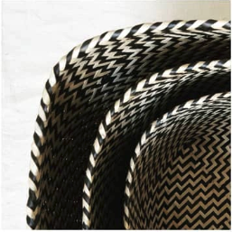 SET OF BASKETS IN PAJA TETERA COVERS