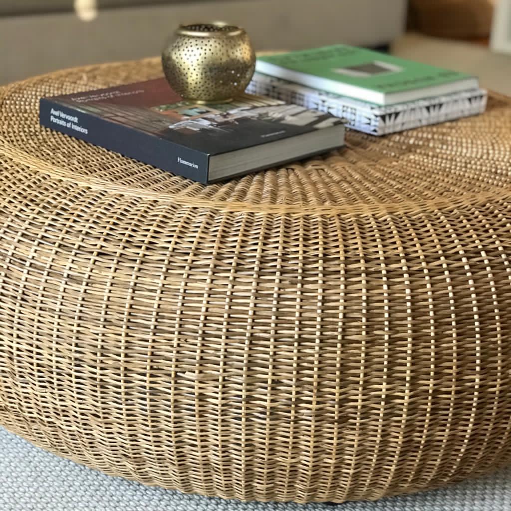 WOVEN YARÉ COFFEE TABLE